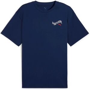 Puma Portugal Football Energy+ Short Sleeve T-shirt Persian Blue M Men Puma Portugal Football Energy+ Short Sleeve T-shirt Persian Blue M Men