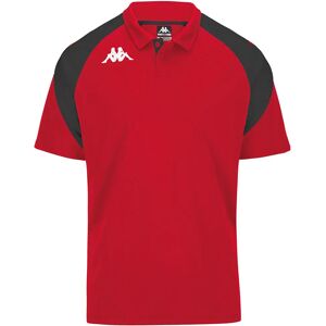Kappa Leviolo Short Sleeve Polo Red / Black XL Men Kappa Leviolo Short Sleeve Polo Red / Black XL Men