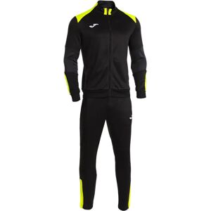 Joma Danubio Tracksuit Black / Fluor Yellow 2XL Men Joma Danubio Tracksuit Black / Fluor Yellow 2XL Men