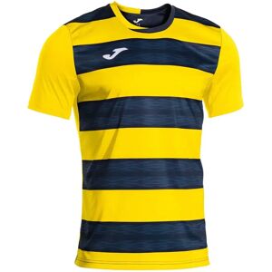 Joma Europa Vi Short Sleeve T-shirt Yellow / Navy 2XL Men Joma Europa Vi Short Sleeve T-shirt Yellow / Navy 2XL Men