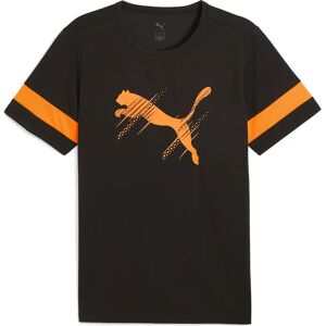 Puma Attacanto Logo Short Sleeve T-shirt PUMA Black / Heat Fire XS Men Puma Attacanto Logo Short Sleeve T-shirt PUMA Black / Heat Fire XS Men