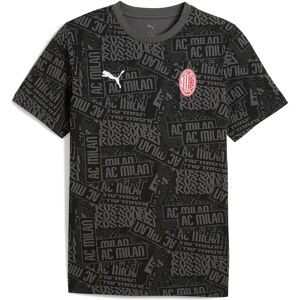 Puma Ac Milan Football Culture Aop Short Sleeve T-shirt PUMA Black / For All Time Red XS Men Puma Ac Milan Football Culture Aop Short Sleeve T-shirt PUMA Black / For All Time Red XS Men
