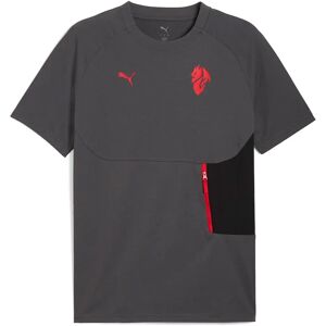 Puma Ac Milan Tech Short Sleeve T-shirt Shadow Grey / For All Time Red XS Men Puma Ac Milan Tech Short Sleeve T-shirt Shadow Grey / For All Time Red XS Men
