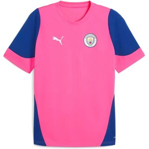 Puma Manchester City Fc 25/26 Training Short Sleeve T-shirt Fluro Pink Pes / Vivid Blue L Men Puma Manchester City Fc 25/26 Training Short Sleeve T-shirt Fluro Pink Pes / Vivid Blue L Men