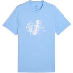 Puma Manchester City Fc Football Culture 25/26 Short Sleeve T-shirt Team Light Blue / PUMA White XL Men Puma Manchester City Fc Football Culture 25/26 Short Sleeve T-shirt Team Light Blue / PUMA White XL Men