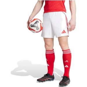 Adidas Arsenal 25/26 Home Shorts White / Better Scarlet XS Men Adidas Arsenal 25/26 Home Shorts White / Better Scarlet XS Men