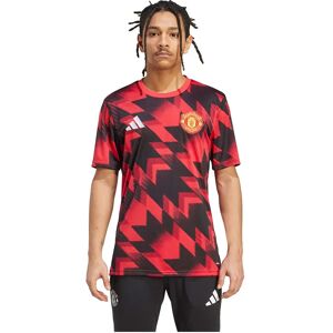 Adidas Man Utd 2025-2026 Pre-Match Jersey - Red Adidas Man Utd 2025-2026 Pre-Match Jersey - Red