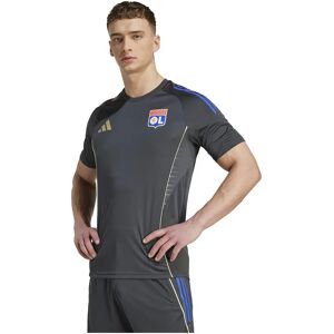 Adidas Olympique Lyonnais Tiro 25/26 Competition Training Short Sleeve T-shirt Carbon / Hazy Beige L Men Adidas Olympique Lyonnais Tiro 25/26 Competition Training Short Sleeve T-shirt Carbon / Hazy Beige L Men