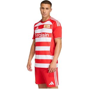Adidas 1fc Union Berlin 25/26 Home Short Sleeve T-shirt Vivid Red / White L Men Adidas 1fc Union Berlin 25/26 Home Short Sleeve T-shirt Vivid Red / White L Men