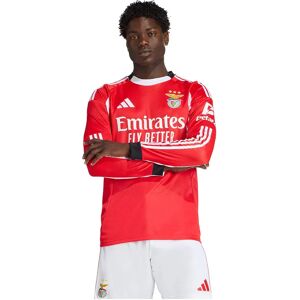 Adidas Benfica 25/26 Home Long Sleeve T-shirt Benfica Red S Men Adidas Benfica 25/26 Home Long Sleeve T-shirt Benfica Red S Men