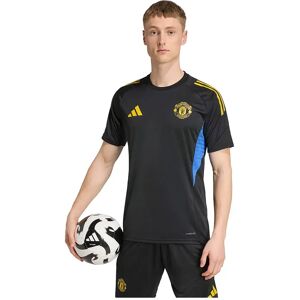 Adidas Manchester United Tiro 25/26 Competition Training Short Sleeve T-shirt Black / Hi-Res Blue / Tribe Yellow M Men Adidas Manchester United Tiro 25/26 Competition Training Short Sleeve T-shirt Black / Hi-Res Blue / Tribe Yellow M Men