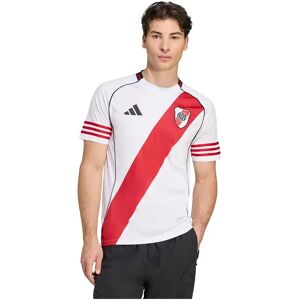 Adidas River Plate 25/26 Home Short Sleeve T-shirt White / Team Power Red 2 XS Men Adidas River Plate 25/26 Home Short Sleeve T-shirt White / Team Power Red 2 XS Men