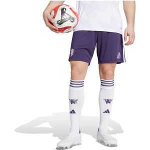 adidas Manchester United 25/26 Away Shorts - Purple - Football adidas Manchester United 25/26 Away Shorts - Purple - Football