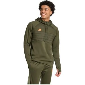 Adidas Tiro 25 Essentials Winterized Training Hoodie Night Cargo / Tent Green / Impact Orange 2XL Men Adidas Tiro 25 Essentials Winterized Training Hoodie Night Cargo / Tent Green / Impact Orange 2XL Men