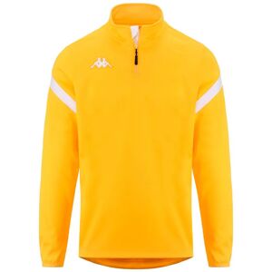 Kappa Dolvole Half Zip Sweatshirt Yellow Chrome / White 4XL Men Kappa Dolvole Half Zip Sweatshirt Yellow Chrome / White 4XL Men