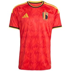 Adidas Belgium 26/27 Replica Home Short Sleeve T-shirt Red / Bold Gold XS Men Adidas Belgium 26/27 Replica Home Short Sleeve T-shirt Red / Bold Gold XS Men