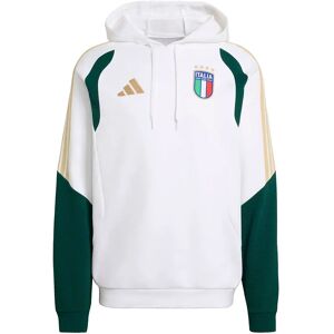 Adidas Italy 26 Tiro Sweat Hoodie White S Men Adidas Italy 26 Tiro Sweat Hoodie White S Men