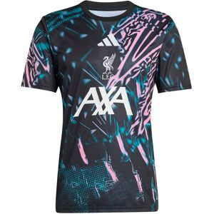 Adidas Liverpool Fc 25/26 Pre Match Short Sleeve T-shirt Black / Eqt Green / Semi Pink Glow XL Men Adidas Liverpool Fc 25/26 Pre Match Short Sleeve T-shirt Black / Eqt Green / Semi Pink Glow XL Men