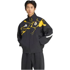 Adidas Real Madrid Avengers Z.n.e Anthem Full Zip Sweatshirt Black M Men Adidas Real Madrid Avengers Z.n.e Anthem Full Zip Sweatshirt Black M Men