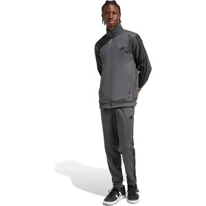 Adidas Sportswear Basic 3 Stripes Tricot Tracksuit Grey Six XL Men Adidas Sportswear Basic 3 Stripes Tricot Tracksuit Grey Six XL Men