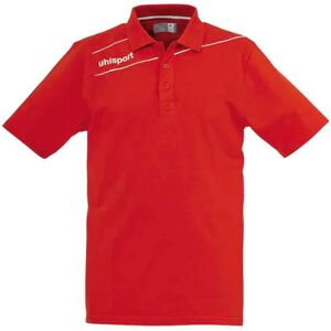 Uhlsport Stream 3.0 Short Sleeve Polo Red / White 3XL Men Uhlsport Stream 3.0 Short Sleeve Polo Red / White 3XL Men