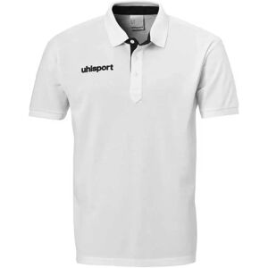 Uhlsport Essential Prime Short Sleeve Polo White / Black 3XL Men Uhlsport Essential Prime Short Sleeve Polo White / Black 3XL Men