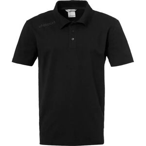 Uhlsport Essential Short Sleeve Polo Black 3XL Men Uhlsport Essential Short Sleeve Polo Black 3XL Men