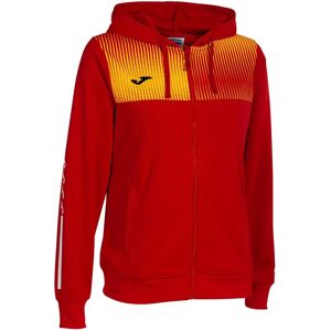 Joma Full Zip Sweatshirt Red / Yellow M Women Joma Full Zip Sweatshirt Red / Yellow M Women