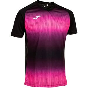 Joma Tiger V Short Sleeve T-shirt Black / Fluor Pink 4-5 Years Boys,Girls Joma Tiger V Short Sleeve T-shirt Black / Fluor Pink 4-5 Years Boys,Girls