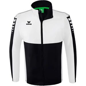 Erima Six Wings Detachable Full Zip Sweatshirt Black / White XL Men Erima Six Wings Detachable Full Zip Sweatshirt Black / White XL Men