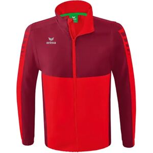 Erima Six Wings Detachable Full Zip Sweatshirt Red / Bordeaux M Men Erima Six Wings Detachable Full Zip Sweatshirt Red / Bordeaux M Men