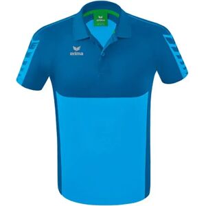 Erima Six Wings Short Sleeve Polo Curaçao / Mykonos 2XL Men Erima Six Wings Short Sleeve Polo Curaçao / Mykonos 2XL Men