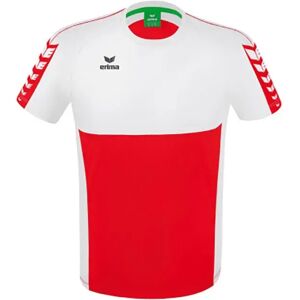 Erima Six Wings Short Sleeve T-shirt Red / White 116 cm Boys,Girls Erima Six Wings Short Sleeve T-shirt Red / White 116 cm Boys,Girls
