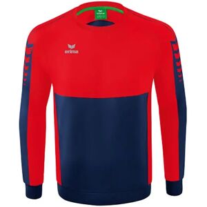 Erima Six Wings Sweatshirt New Navy / Red XL Men Erima Six Wings Sweatshirt New Navy / Red XL Men