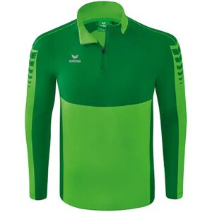Erima Six Wings Training Half Zip Sweatshirt Green / Emerald L Men Erima Six Wings Training Half Zip Sweatshirt Green / Emerald L Men