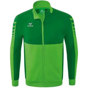 Erima Six Wings Worker Full Zip Sweatshirt Green / Emerald S Men Erima Six Wings Worker Full Zip Sweatshirt Green / Emerald S Men