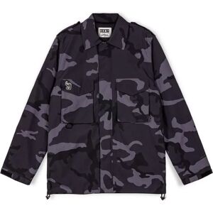 Grimey All Over Print Tusker Temple Tracksuit Jacket Black S Men Grimey All Over Print Tusker Temple Tracksuit Jacket Black S Men