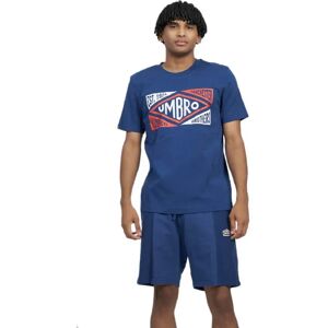 Umbro Origins Short Sleeve T-shirt Estate Blue S Men Umbro Origins Short Sleeve T-shirt Estate Blue S Men
