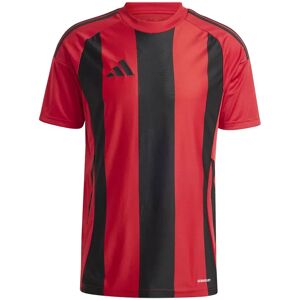 Adidas Striped 24 Short Sleeve T-shirt Team Power Red 2 / Black L Men Adidas Striped 24 Short Sleeve T-shirt Team Power Red 2 / Black L Men