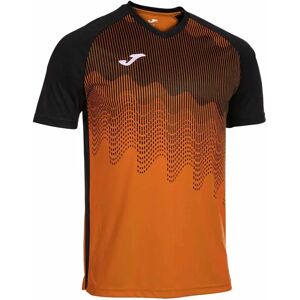 Joma Tiger Vi Short Sleeve T-shirt Orange / Black 7-8 Years Boys Joma Tiger Vi Short Sleeve T-shirt Orange / Black 7-8 Years Boys