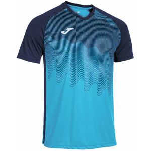 Joma Tiger Vi Short Sleeve T-shirt Turquoise / Navy 9-10 Years Boys Joma Tiger Vi Short Sleeve T-shirt Turquoise / Navy 9-10 Years Boys