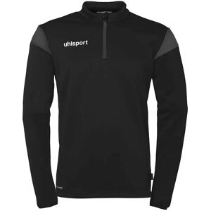 Uhlsport Squad 27 Half Zip Sweatshirt Black / Anthracite 13-14 Years Boys Uhlsport Squad 27 Half Zip Sweatshirt Black / Anthracite 13-14 Years Boys