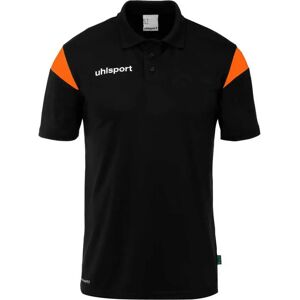 Uhlsport Squad 27 Short Sleeve Polo Black / Orange Fluor M Men Uhlsport Squad 27 Short Sleeve Polo Black / Orange Fluor M Men