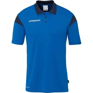 Uhlsport Squad 27 Short Sleeve Polo Blue / Navy 4XL Men Uhlsport Squad 27 Short Sleeve Polo Blue / Navy 4XL Men