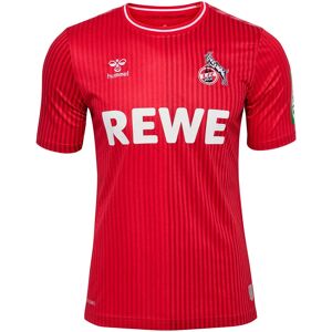 Hummel Fc Kln 23/24 Away Short Sleeve T-shirt True Red W / O Sponsor S Men Hummel Fc Kln 23/24 Away Short Sleeve T-shirt True Red W / O Sponsor S Men
