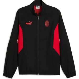 Puma Ac Milan Football Archive Full Zip Sweatshirt Black / For All Time Red S Men,Women Puma Ac Milan Football Archive Full Zip Sweatshirt Black / For All Time Red S Men,Women