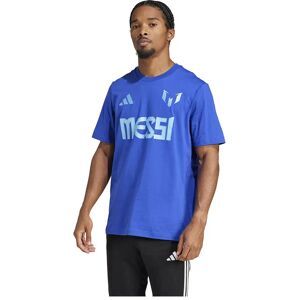 Adidas Messi Name&number Graphic Short Sleeve T-shirt Semi Lucid Blue XL Men Adidas Messi Name&number Graphic Short Sleeve T-shirt Semi Lucid Blue XL Men