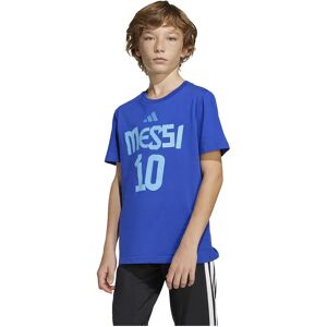 Adidas Messi Name&number Graphic Short Sleeve T-shirt Semi Lucid Blue 13-14 Years Boys Adidas Messi Name&number Graphic Short Sleeve T-shirt Semi Lucid Blue 13-14 Years Boys