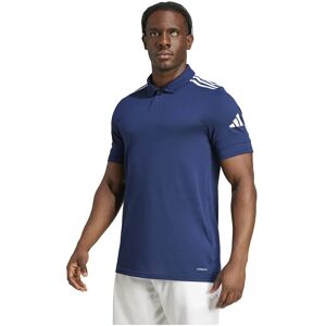 Adidas Squadra 25 Cotton Short Sleeve Polo Team Navy Blue 2 / White S Men Adidas Squadra 25 Cotton Short Sleeve Polo Team Navy Blue 2 / White S Men