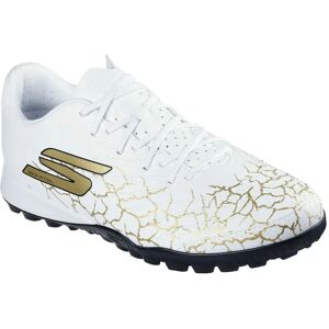 Skechers Academy 1.5 Tf Football Boots White Synthetic / Gold Trim UK 8 unisex Skechers Academy 1.5 Tf Football Boots White Synthetic / Gold Trim UK 8 unisex